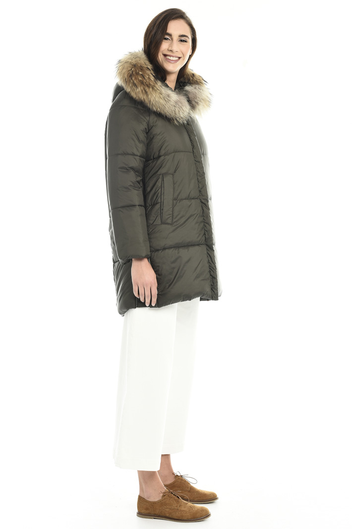 Hooded puffer coat Intrend Hooded puffer coat Intrend