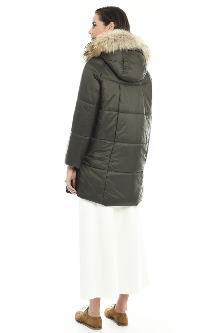 Hooded puffer coat Intrend Hooded puffer coat Intrend