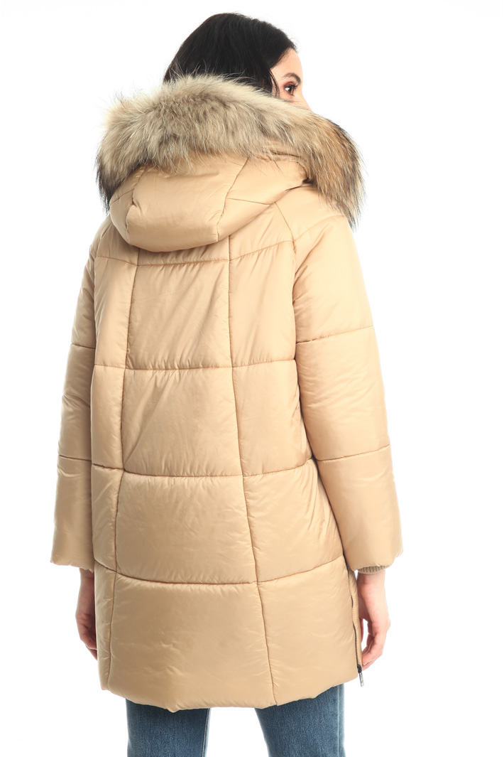 Hooded puffer coat Intrend Hooded puffer coat Intrend