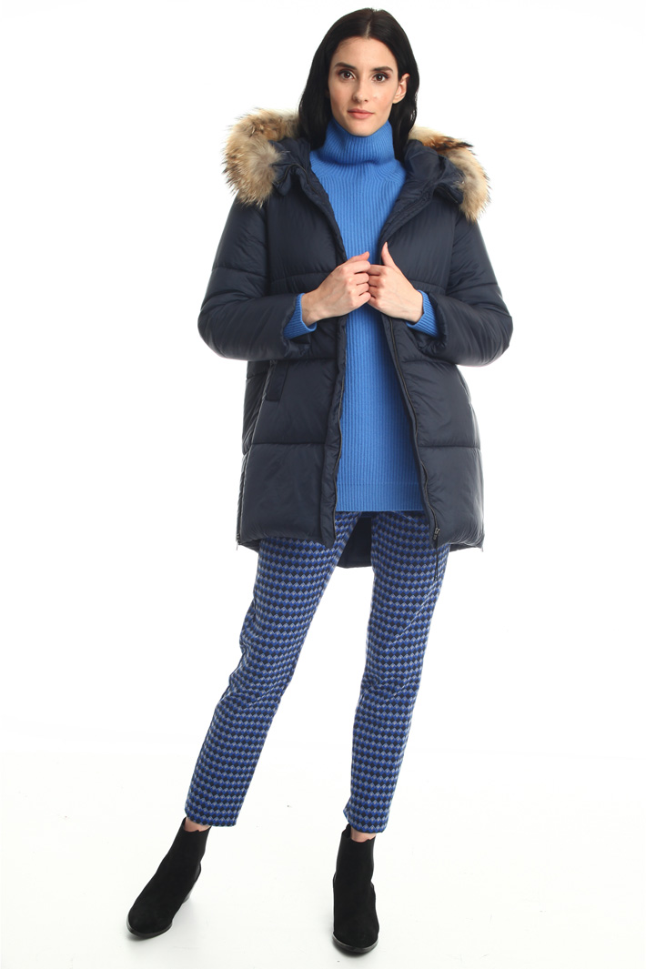 Hooded puffer coat Intrend Hooded puffer coat Intrend