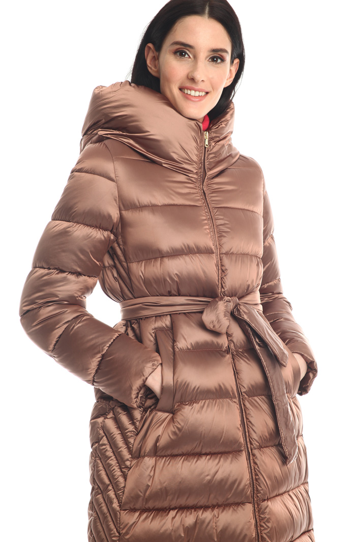 Long quilted coat Intrend Long quilted coat Intrend