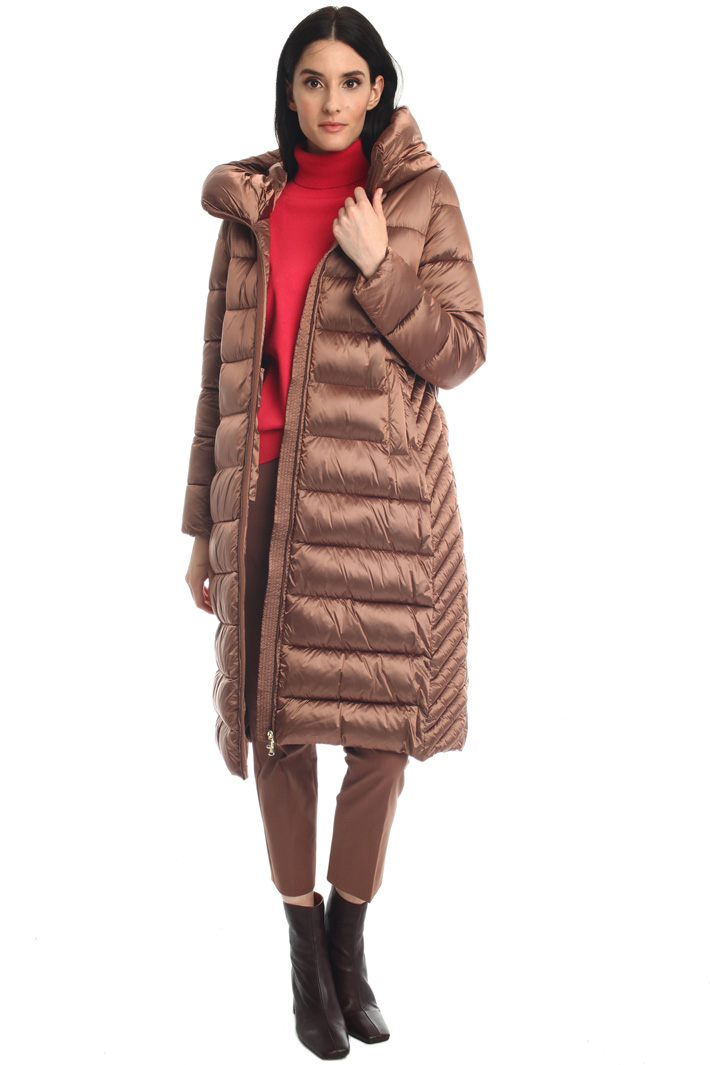 Long quilted coat Intrend Long quilted coat Intrend