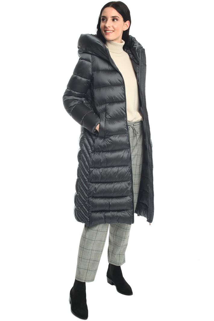 Long quilted coat Intrend Long quilted coat Intrend