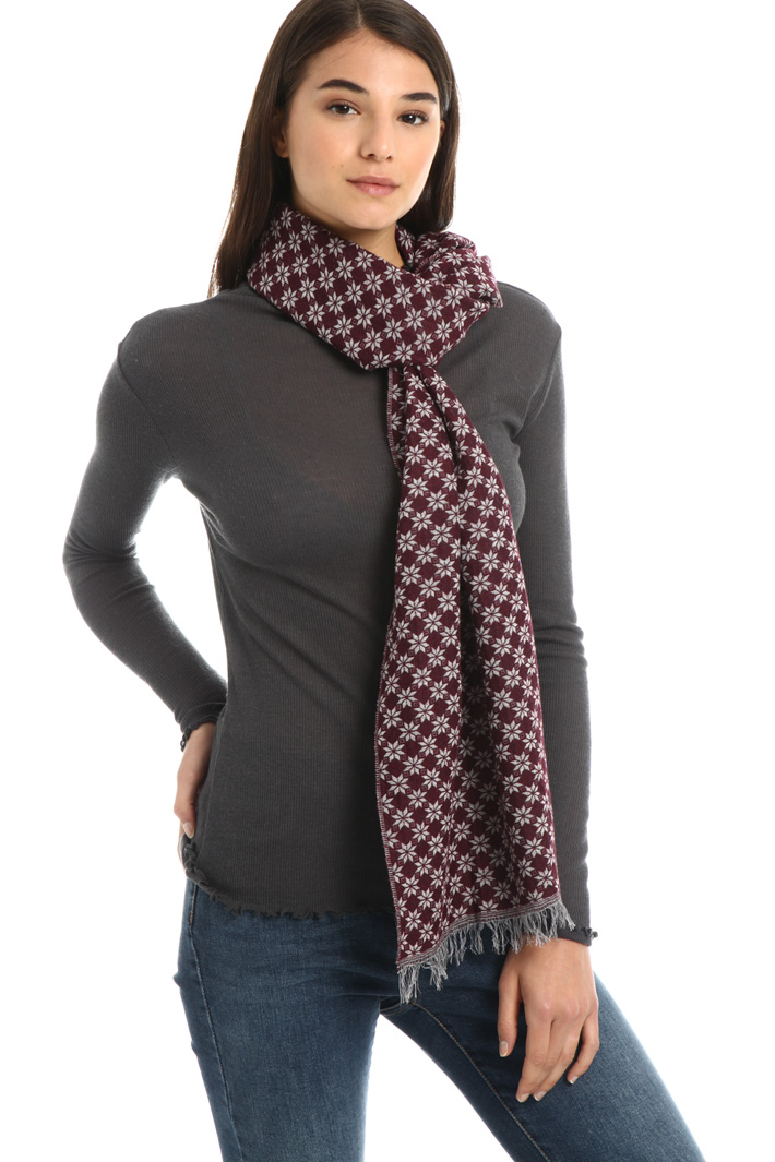 Cotton and wool scarf Intrend Cotton and wool scarf Intrend