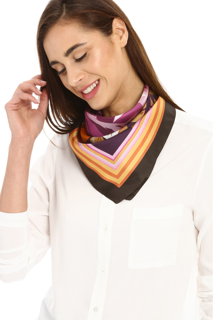 Pure silk foulard Intrend Pure silk foulard Intrend