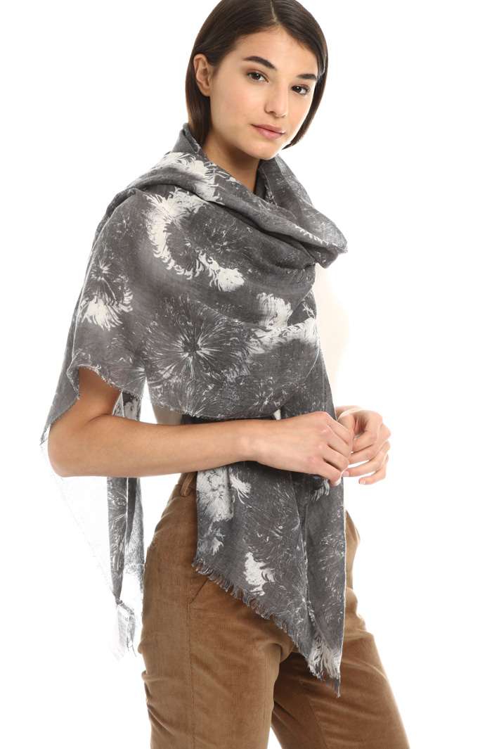 Wool blend stole Intrend Wool blend stole Intrend