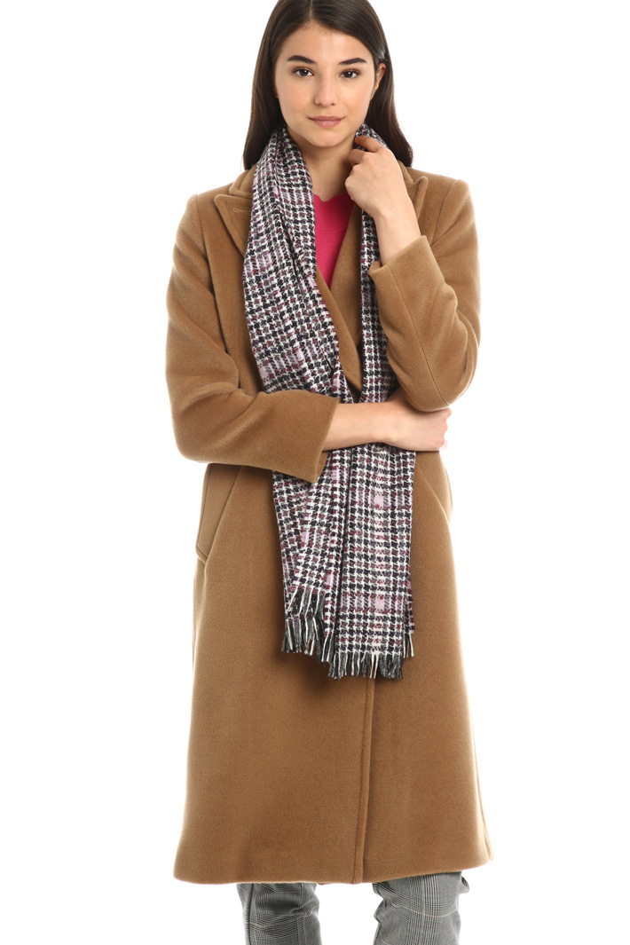 Wool blend scarf Intrend Wool blend scarf Intrend