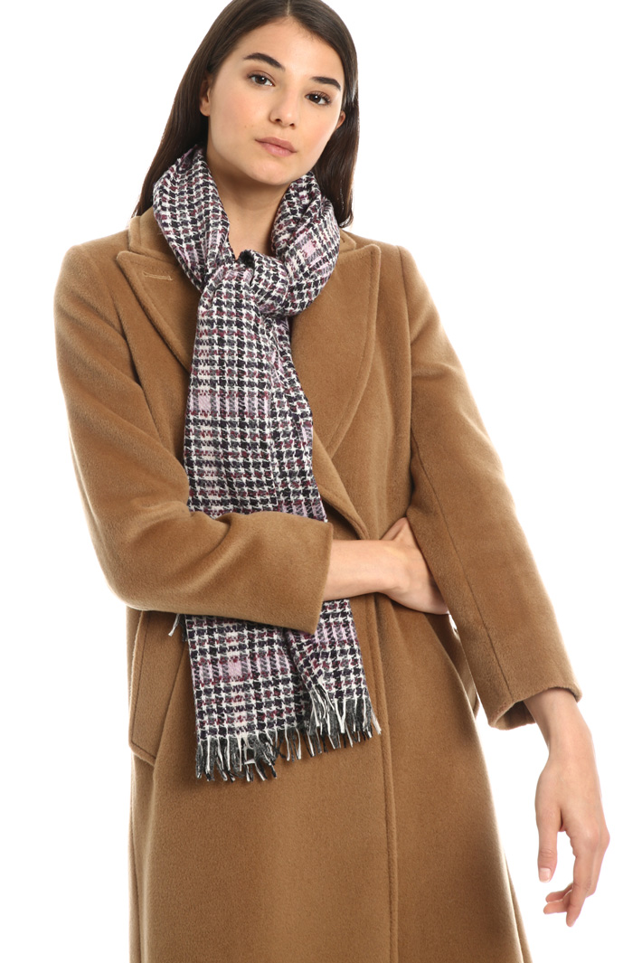Wool blend scarf Intrend Wool blend scarf Intrend