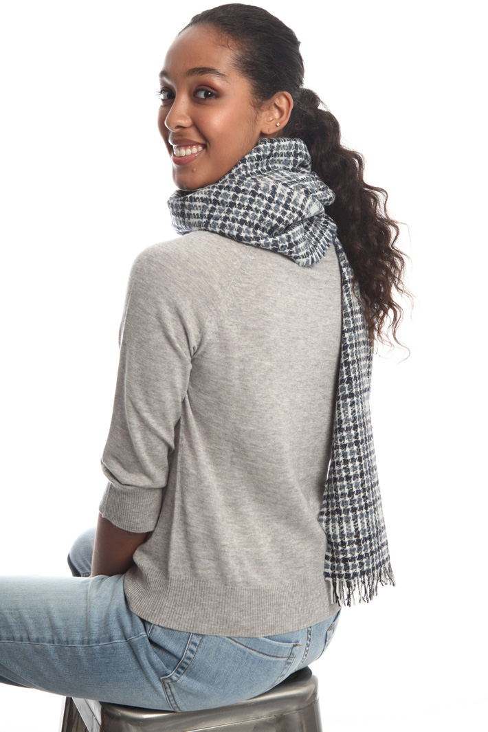 Wool blend scarf Intrend Wool blend scarf Intrend