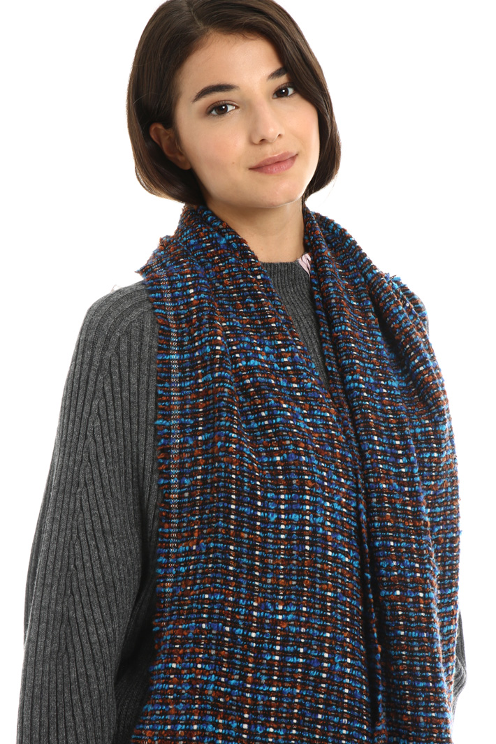 Wool blend scarf Intrend Wool blend scarf Intrend