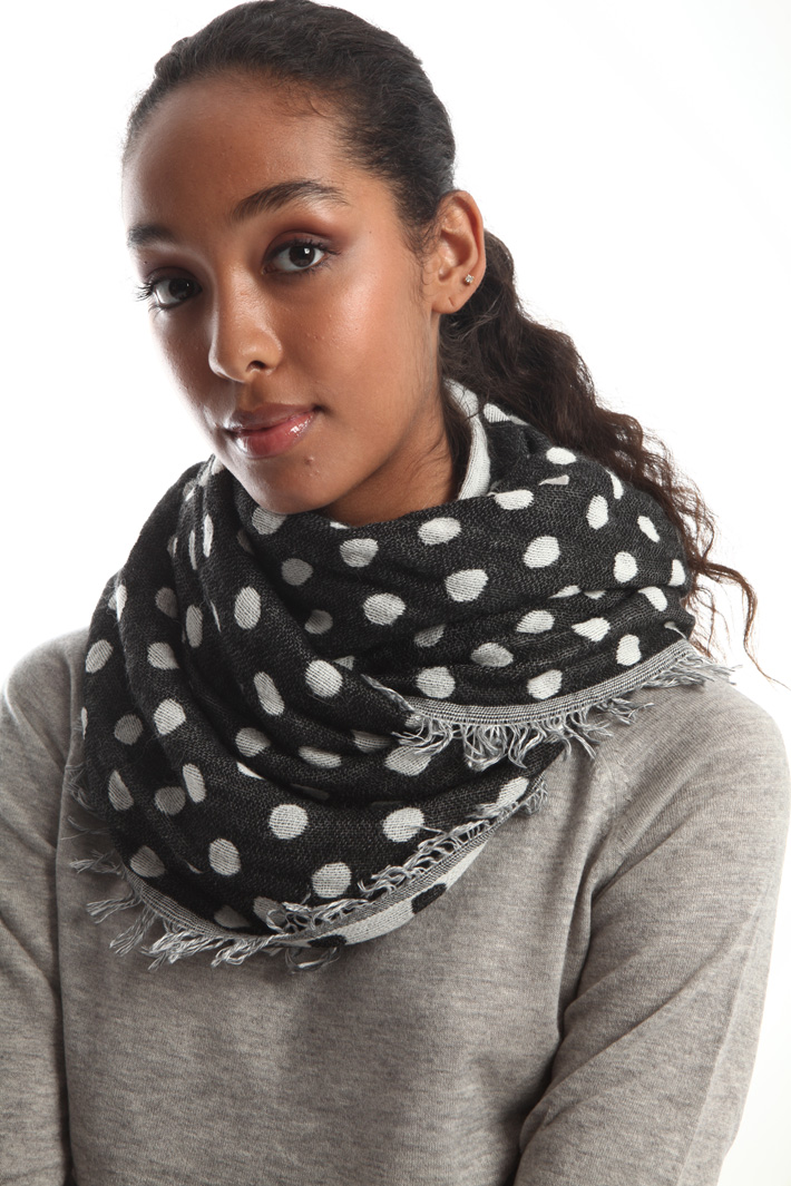 Wool and alpaca scarf Intrend Wool and alpaca scarf Intrend