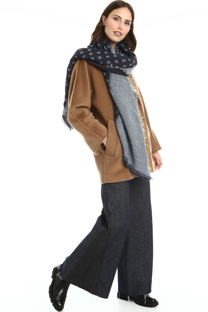 Wool and alpaca scarf Intrend Wool and alpaca scarf Intrend