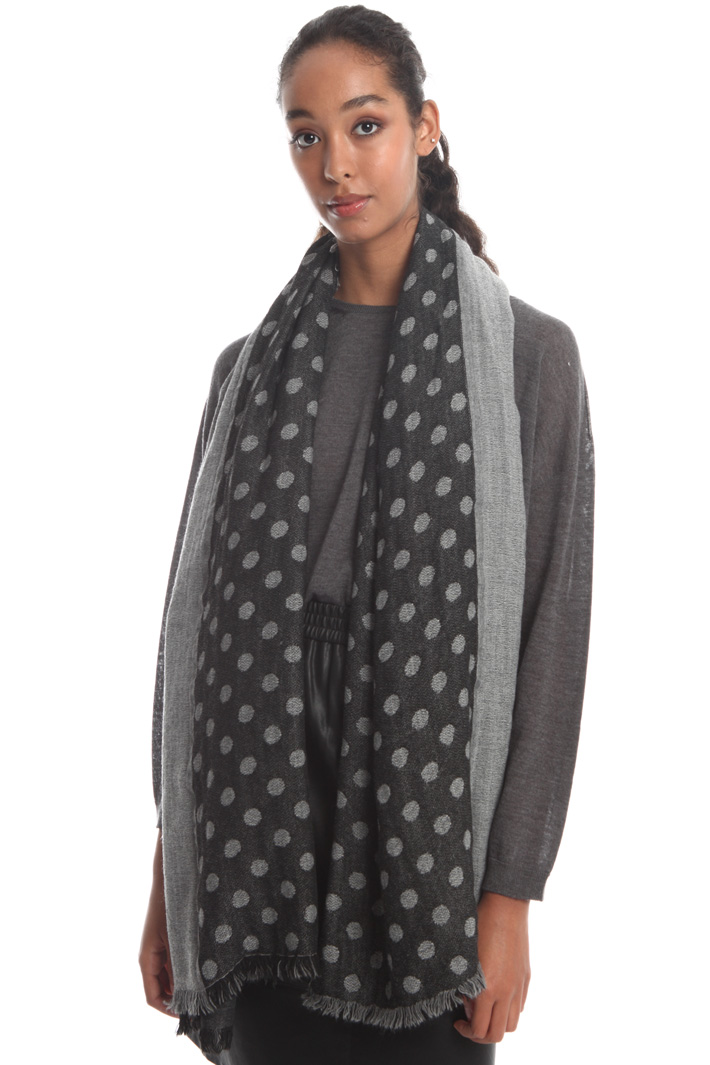 Wool and alpaca scarf Intrend Wool and alpaca scarf Intrend