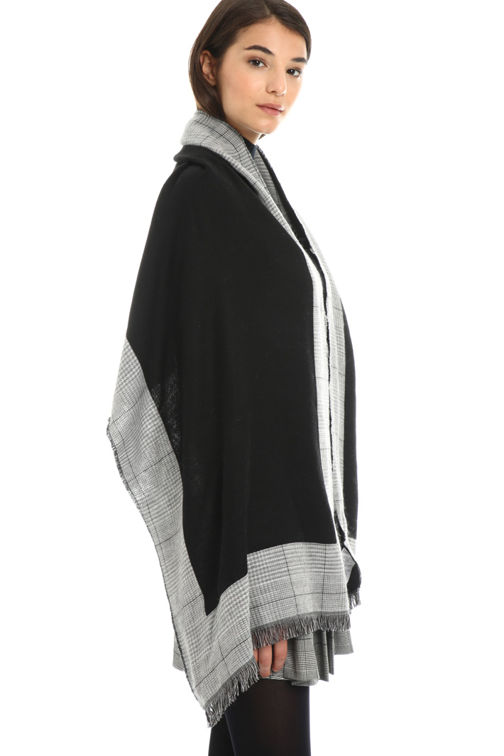 Cotton and wool scarf Intrend Cotton and wool scarf Intrend