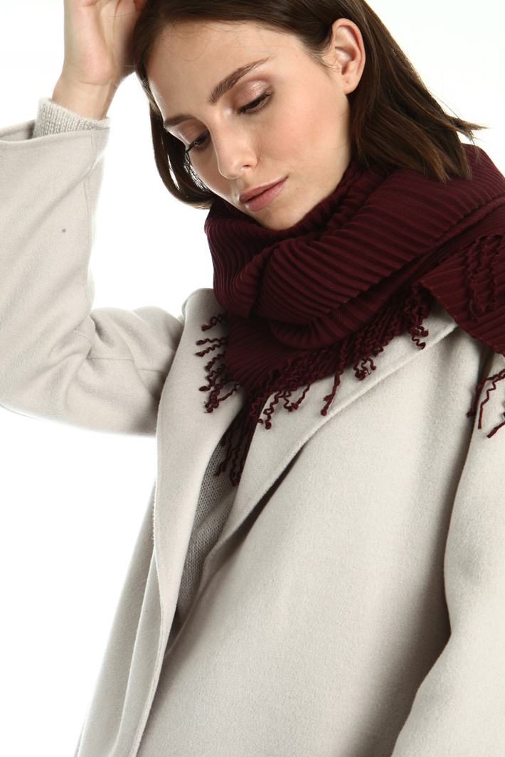 Pleated viscose scarf Intrend Pleated viscose scarf Intrend