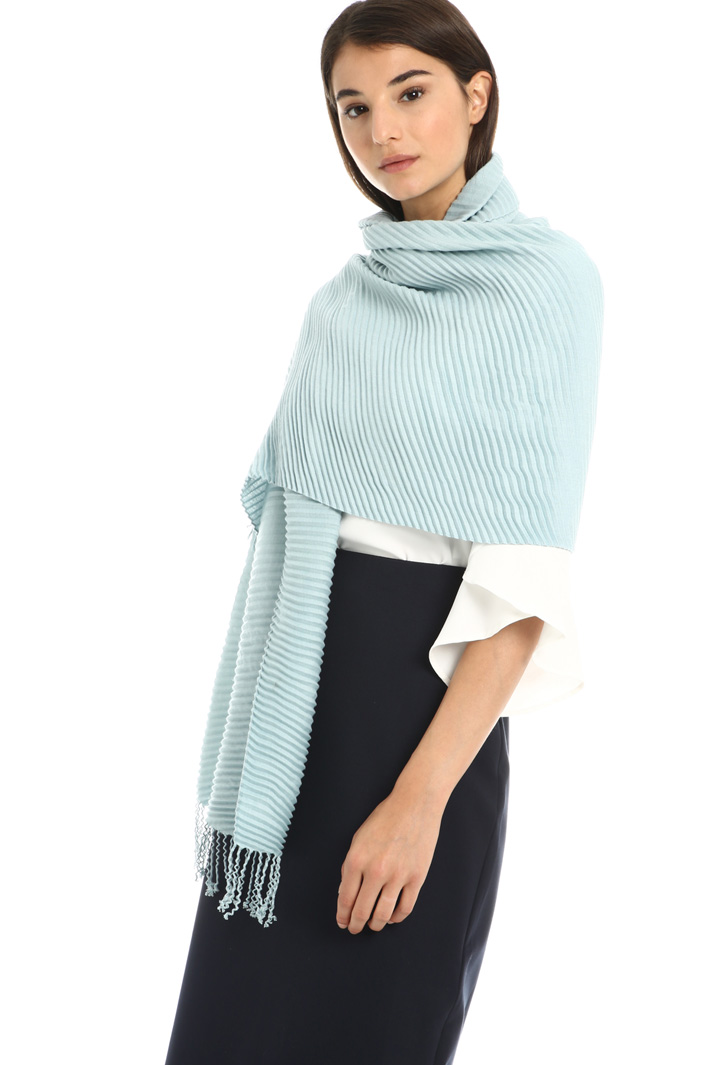Pleated viscose scarf Intrend Pleated viscose scarf Intrend