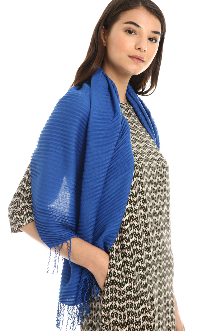 Pleated viscose scarf Intrend Pleated viscose scarf Intrend