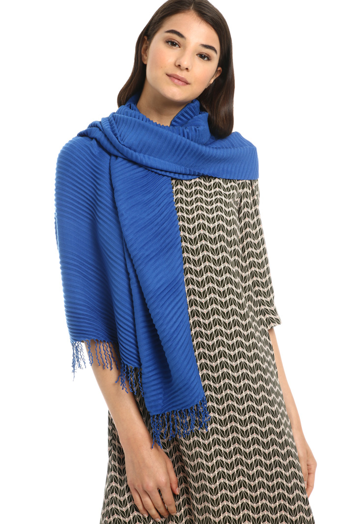 Pleated viscose scarf Intrend Pleated viscose scarf Intrend