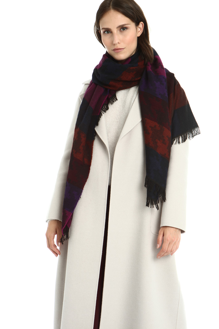 Jacquard scarf Intrend Jacquard scarf Intrend