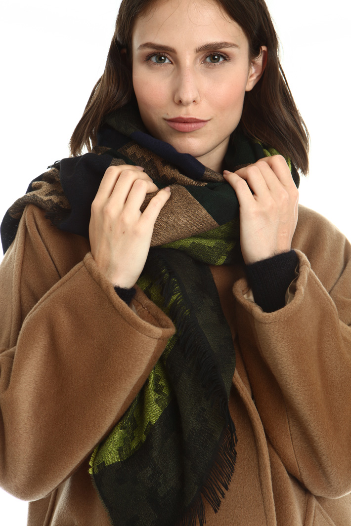 Jacquard scarf Intrend Jacquard scarf Intrend