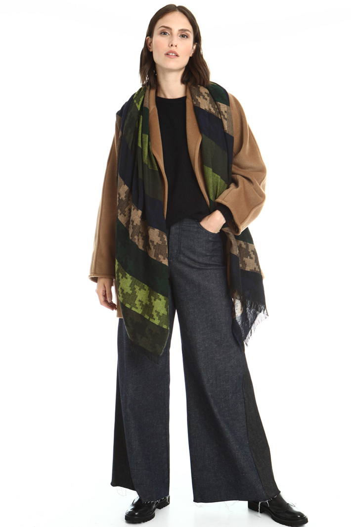 Jacquard scarf Intrend Jacquard scarf Intrend