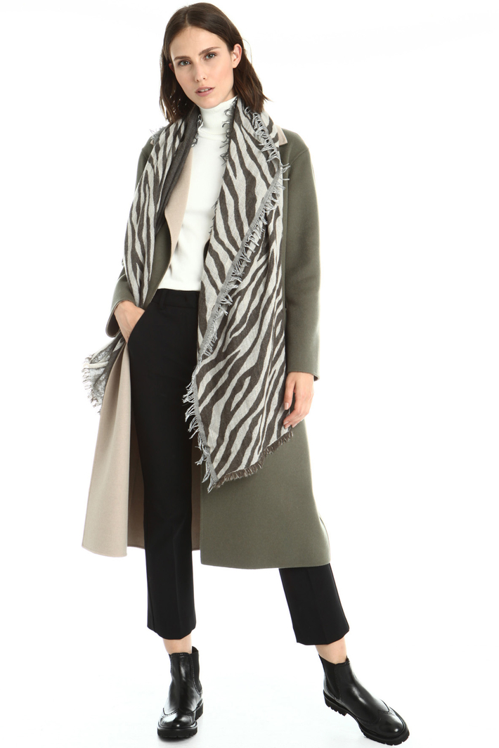 Wool blend scarf Intrend Wool blend scarf Intrend