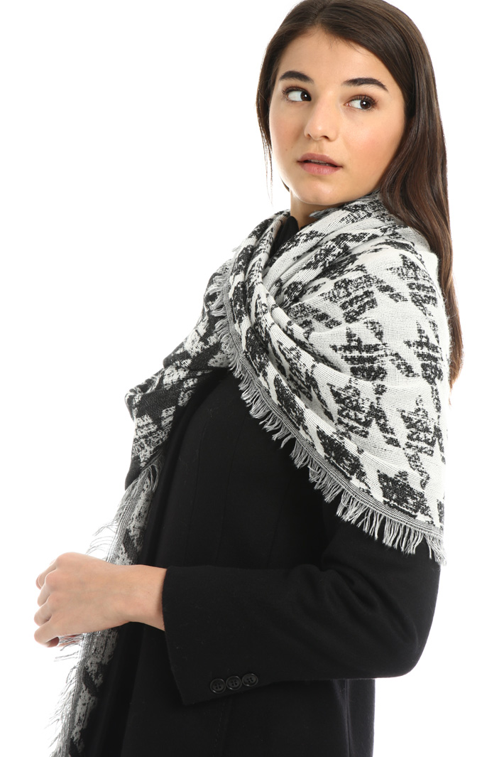 Wool alpaca scarf Intrend Wool alpaca scarf Intrend