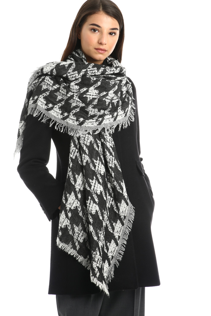 Wool alpaca scarf Intrend Wool alpaca scarf Intrend