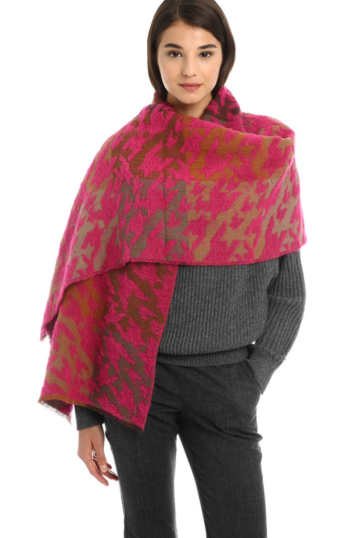 Cotton blend scarf Intrend Cotton blend scarf Intrend