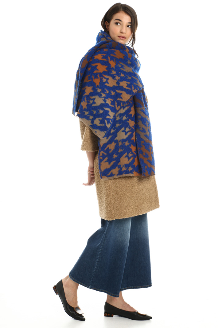 Cotton blend scarf Intrend Cotton blend scarf Intrend