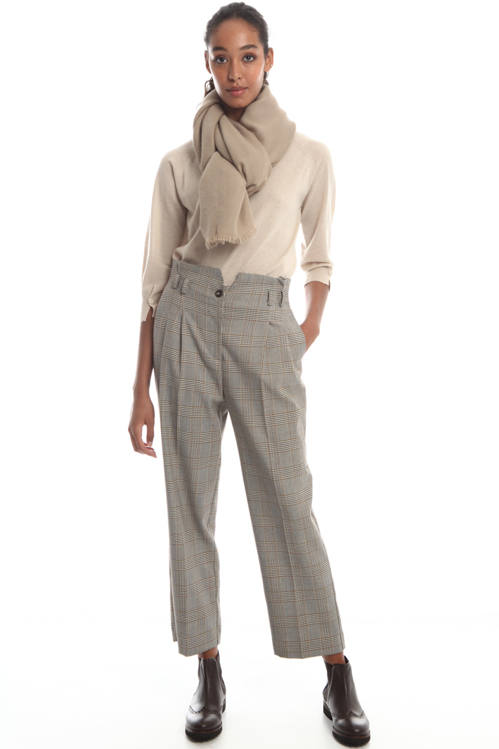 Fringed scarf Intrend Fringed scarf Intrend