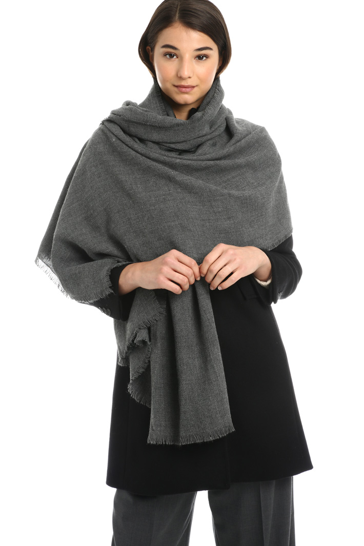 Fringed scarf Intrend Fringed scarf Intrend