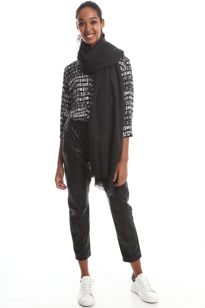 Fringed scarf Intrend Fringed scarf Intrend