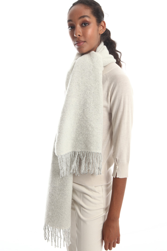 Wool blend scarf Intrend Wool blend scarf Intrend
