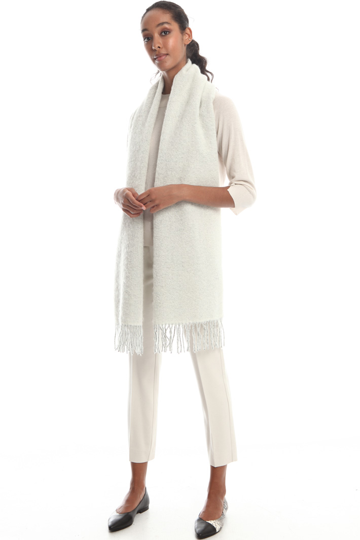 Wool blend scarf Intrend Wool blend scarf Intrend