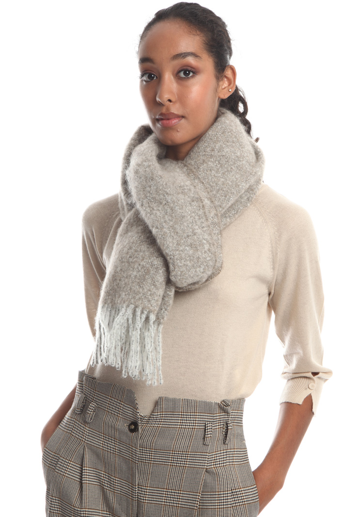 Wool blend scarf Intrend Wool blend scarf Intrend