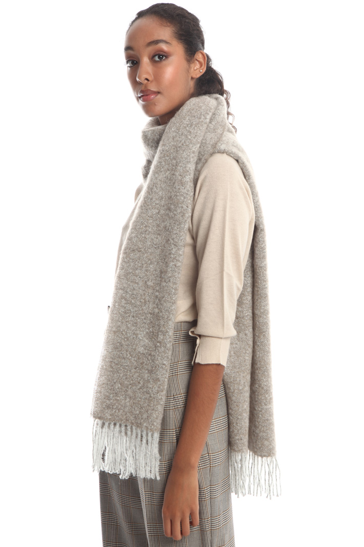 Wool blend scarf Intrend Wool blend scarf Intrend