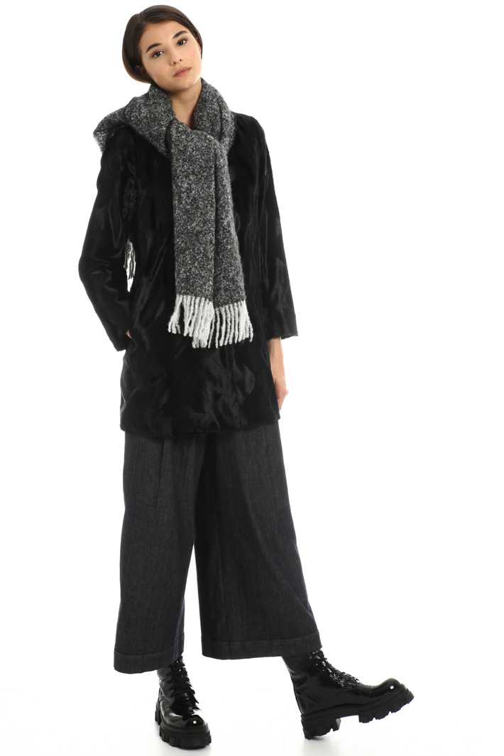 Wool blend scarf Intrend Wool blend scarf Intrend