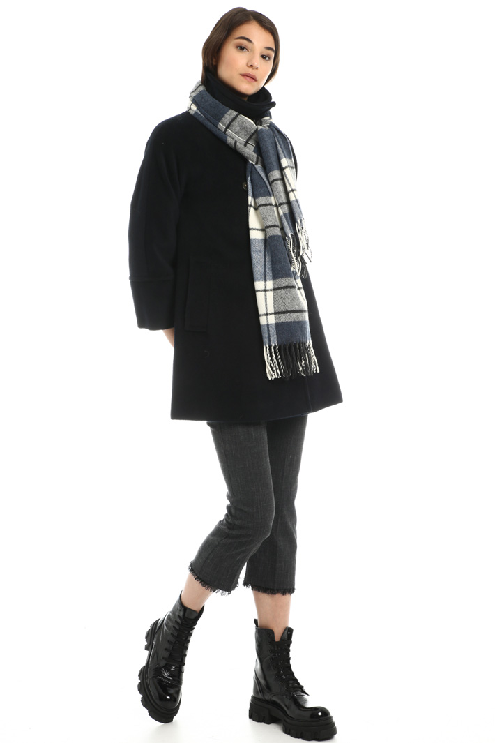 Wool blend scarf Intrend Wool blend scarf Intrend