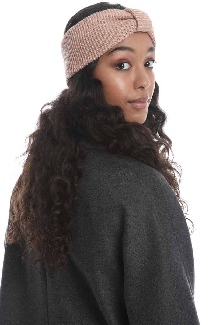 Lurex knit headband Intrend Lurex knit headband Intrend