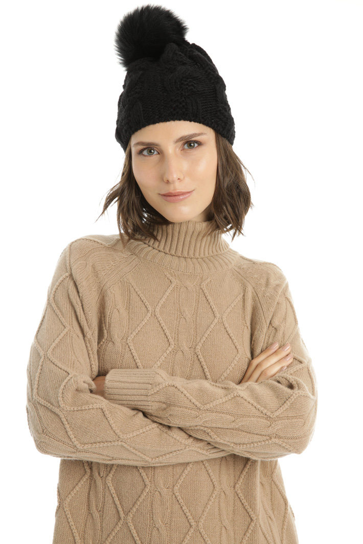 Pompon hat Intrend Pompon hat Intrend
