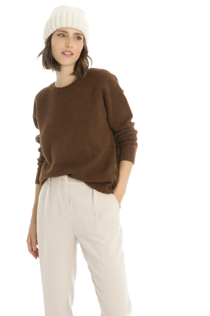 Folded knit hat Intrend Folded knit hat Intrend