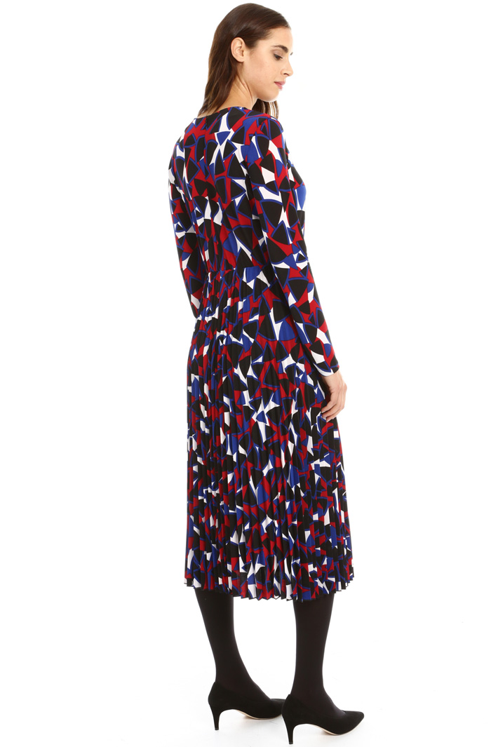 Pleated jersey dress Intrend Pleated jersey dress Intrend