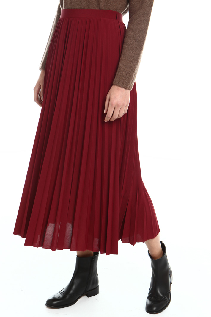 Pleated jersey skirt Intrend Pleated jersey skirt Intrend