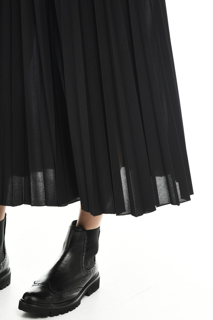 Pleated jersey skirt Intrend Pleated jersey skirt Intrend