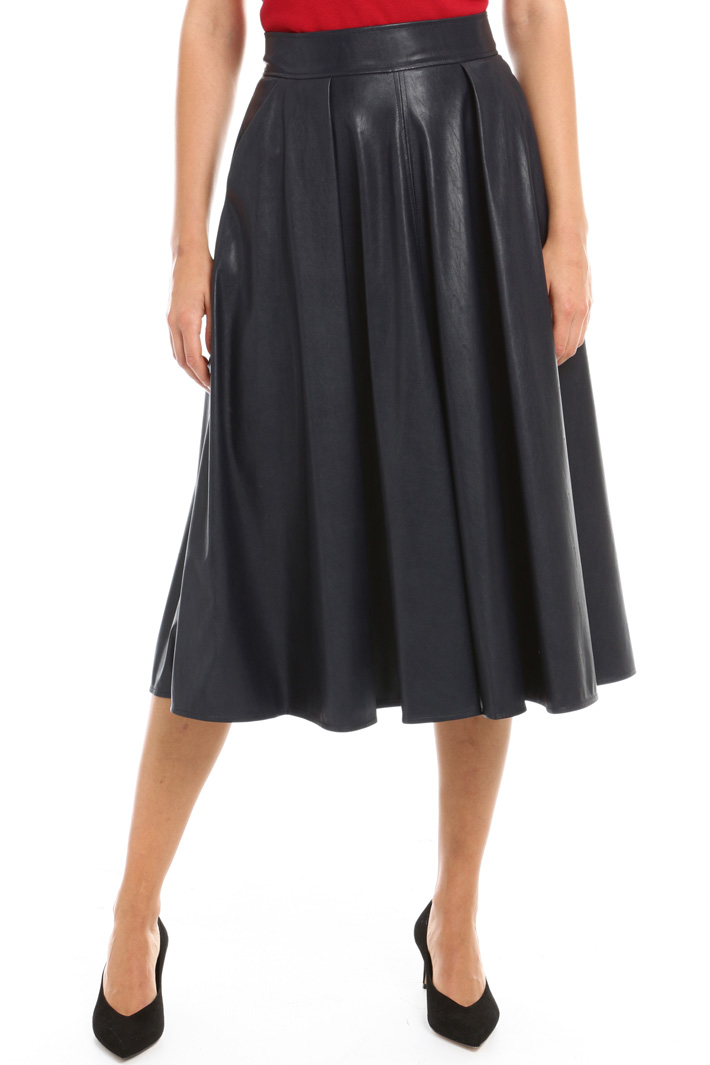 Coated midi skirt Intrend Coated midi skirt Intrend
