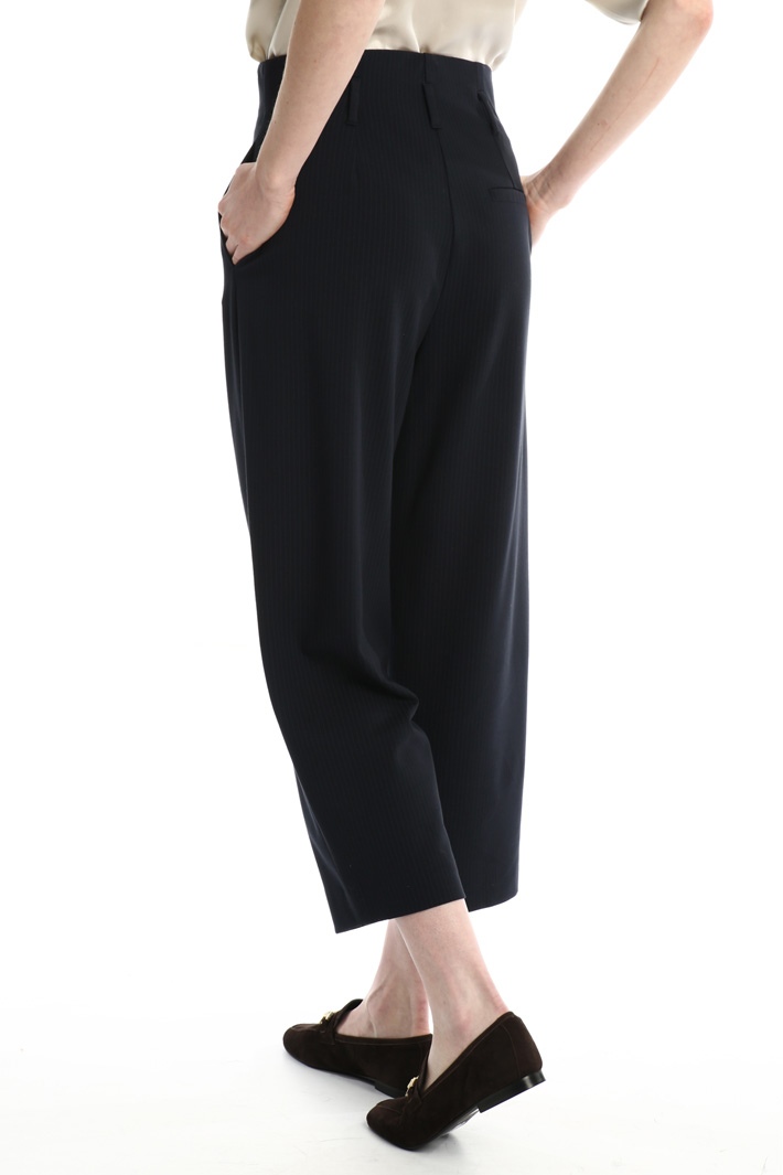 Pinstriped jersey trousers Intrend Pinstriped jersey trousers Intrend