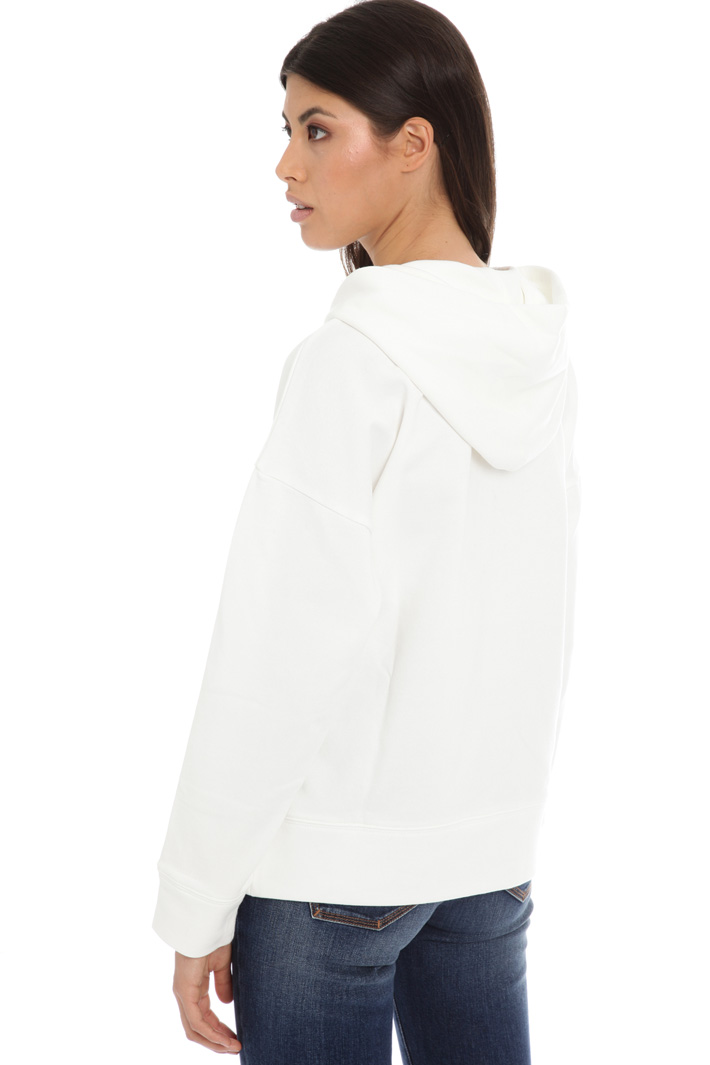 Hooded jersey sweatshirt Intrend Hooded jersey sweatshirt Intrend