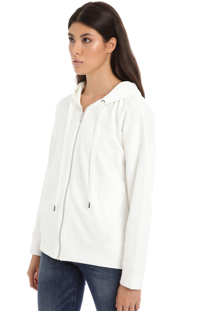 Hooded jersey sweatshirt Intrend Hooded jersey sweatshirt Intrend