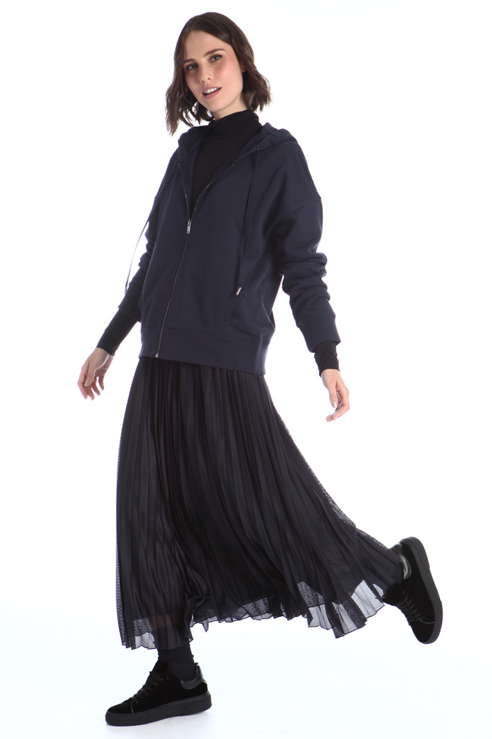 Hooded jersey sweatshirt Intrend Hooded jersey sweatshirt Intrend